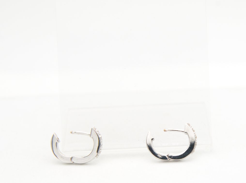 Pendientes - 18 quilates Oro blanco Diamante (Natural)  #4.3