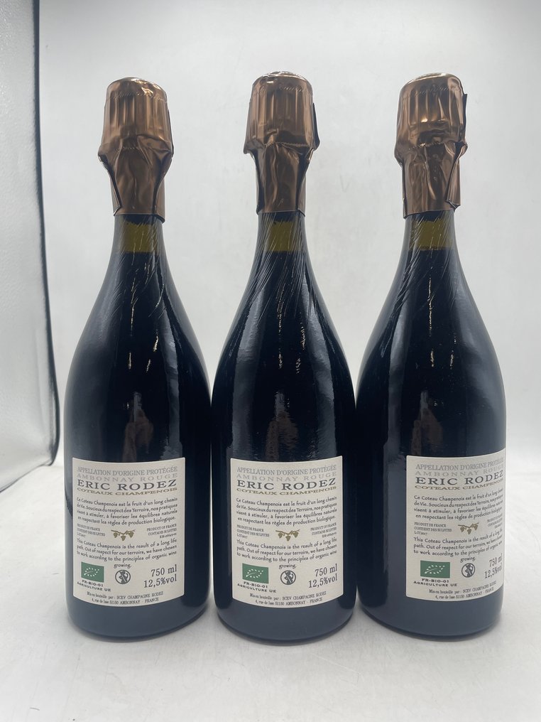 2017 Eric Rodez "Les Bouitès" - Côteaux Champenois Ambonnay rouge - 3 Flaskor (0,75L) #1.0