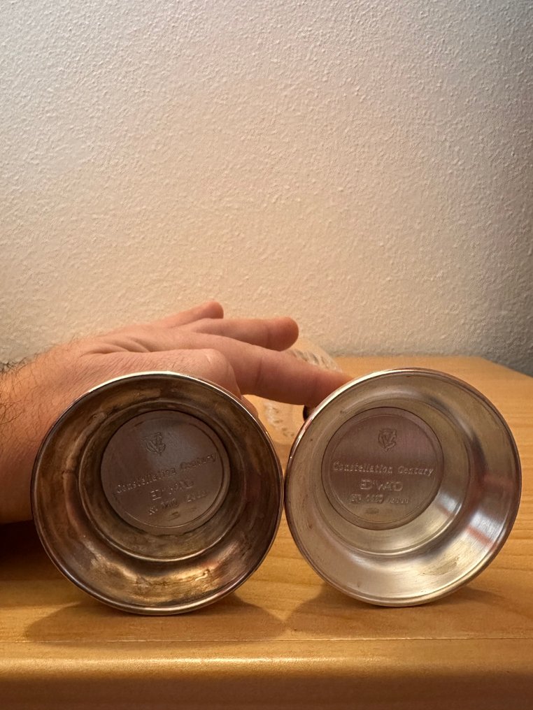Ed’ward - Κολονάτο ποτήρι σαμπάνιας (2) - .925 silver - Milennial ποτήρια σαμπάνιας #4.3