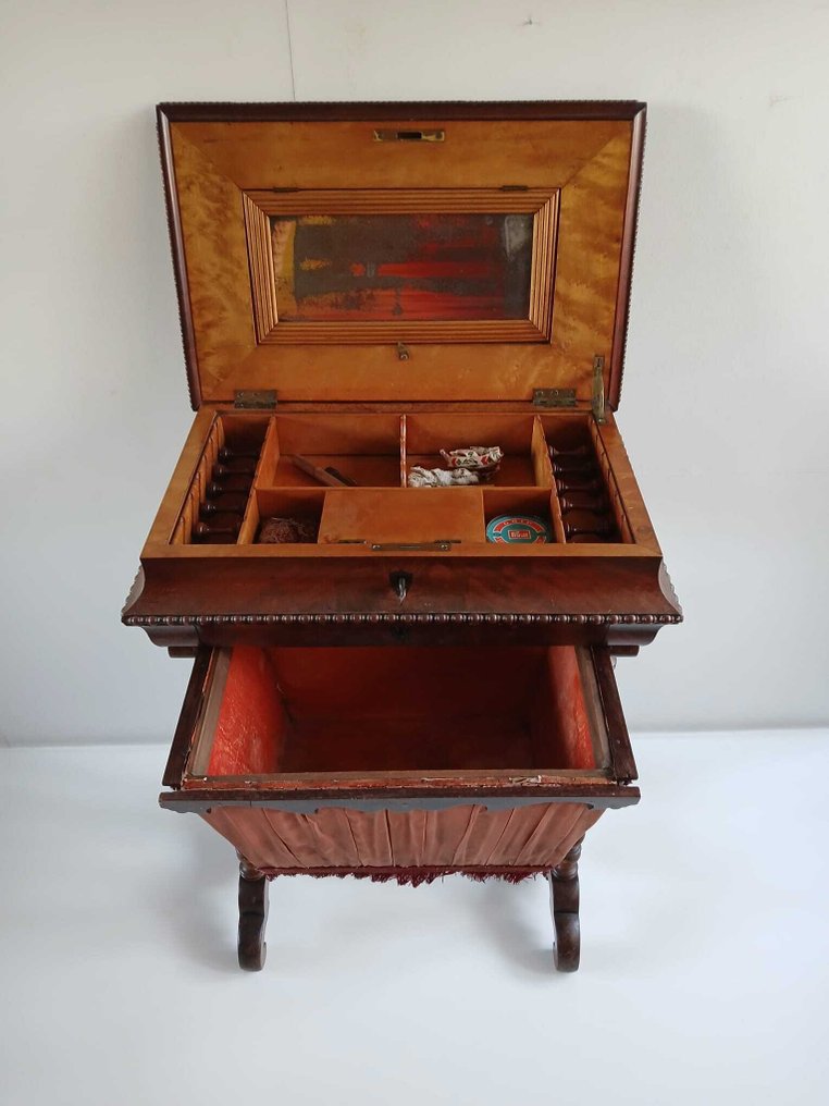 Tavolino di servizio - Noce - Naaitafel #2.1