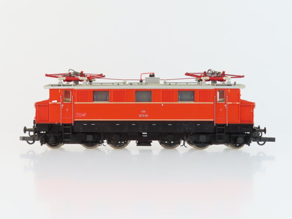 Roco H0 - 63670 - Ellokomotiv (1) - Rh 1670.06 - ÖBB #1.0
