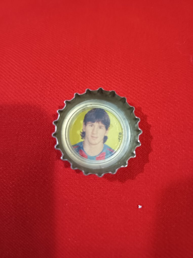 2004/05 Coca-Cola Promocional Coca-Cola Lionel Messi - 1 Sticker - Good (GD) #1.0