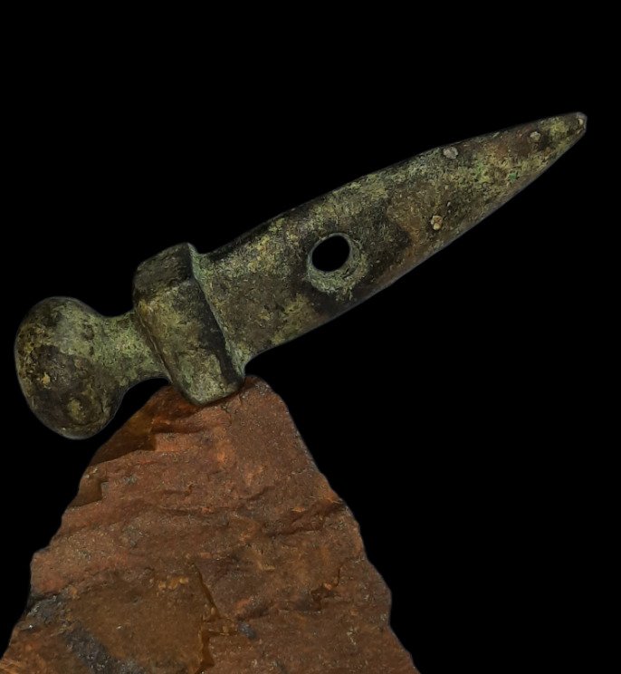 Roma antica Pendente in bronzo a gladio. Condizione eccellente!  (Senza prezzo di riserva) #1.0