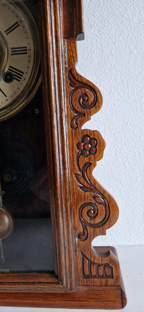 Tischuhr - Holz, Metall, Glas - 1930-1940 - Seikosha Uhr #2.1