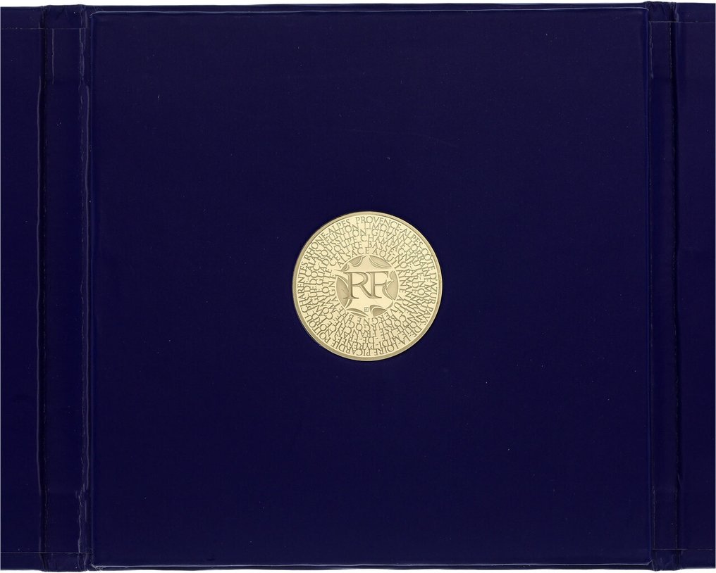 400 grams - Gold .999 - Coffret Monnaie de paris 2011 - 200 € Des Régions - 4,00 gr #1.0