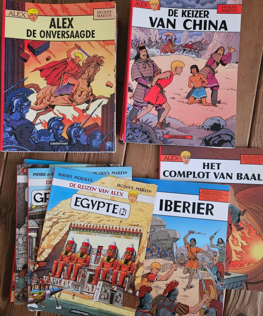 Alex in de range 1 t/m 30 / De reizen van Alex - 32 Album - Várias edições - 1968/2011 #1.0