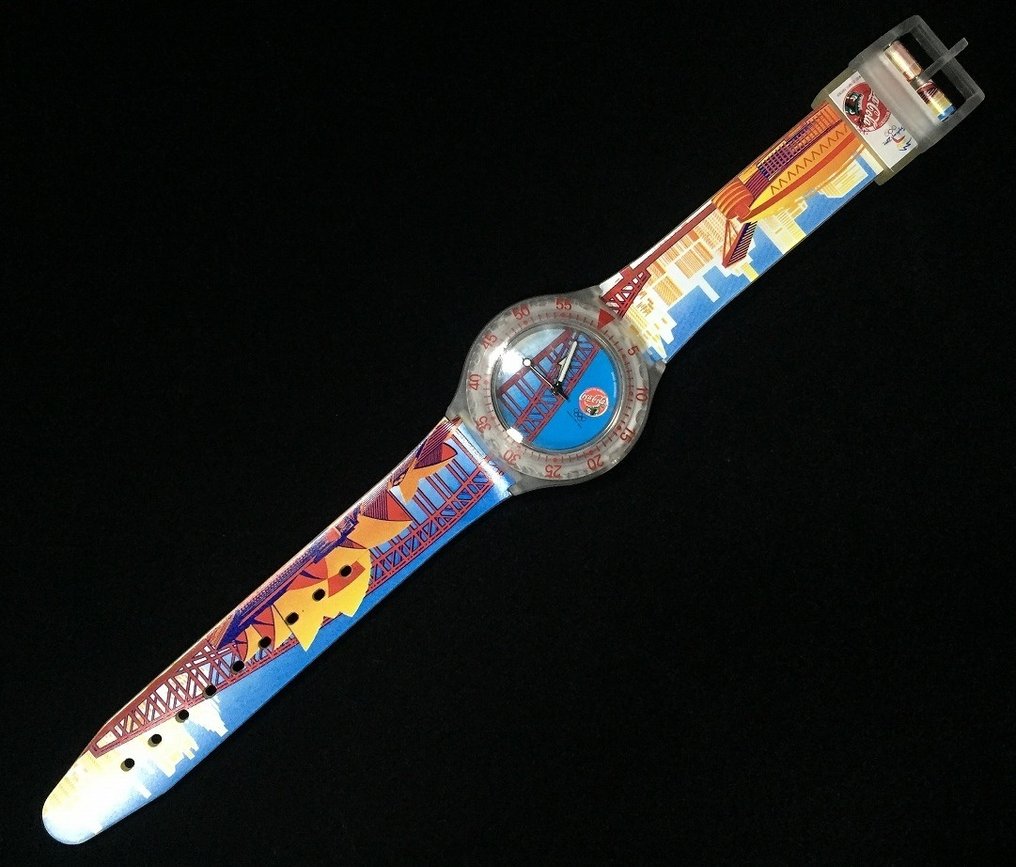 2000 Sydney Olympic Commemorative Swatch / Coca cola / Japanese Vintage - Olympialaispelit - 2000  #1.0
