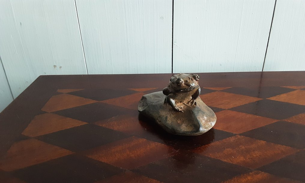 P. Chenet - Figura - Kikker - Bronce #1.0