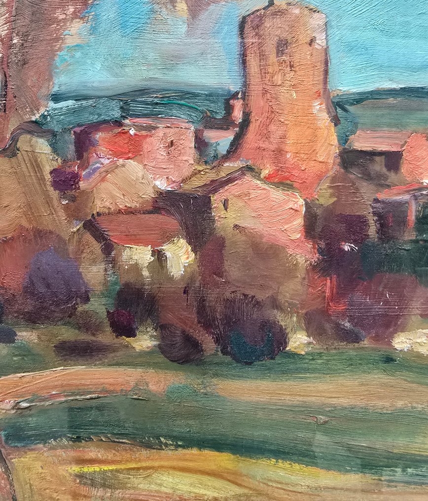 Post-impressionist school (XX) - Land and memory #3.2