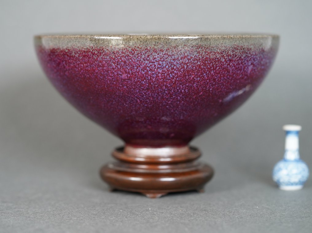 Μπολ - A HIGH MODELLED Jun Bowl - Πορσελάνη - Ένα γυαλισμένο μπολ σε στυλ JUN. #1.0