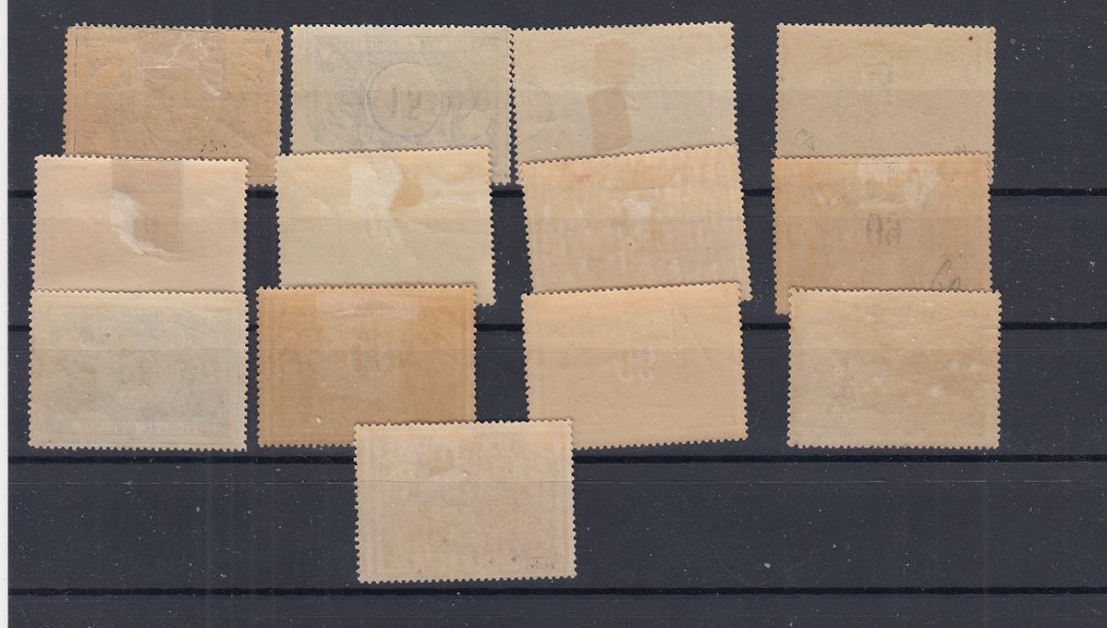 Belgium 1895 - railways - TR 15/27 #1.0