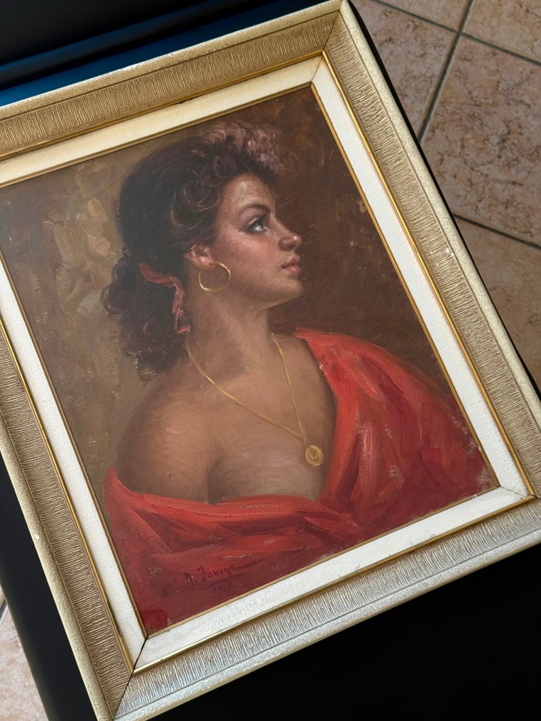 Scuola italiana (XX) - La musa napoletana #1.0