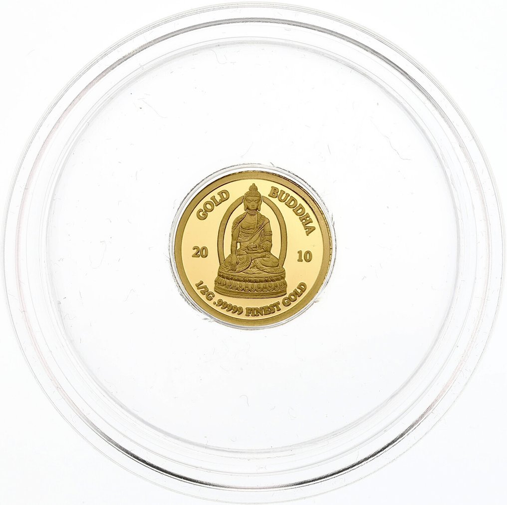 0,5 gram - Oro .999 - Bouddha - 2010  (Sin precio de reserva) #2.1