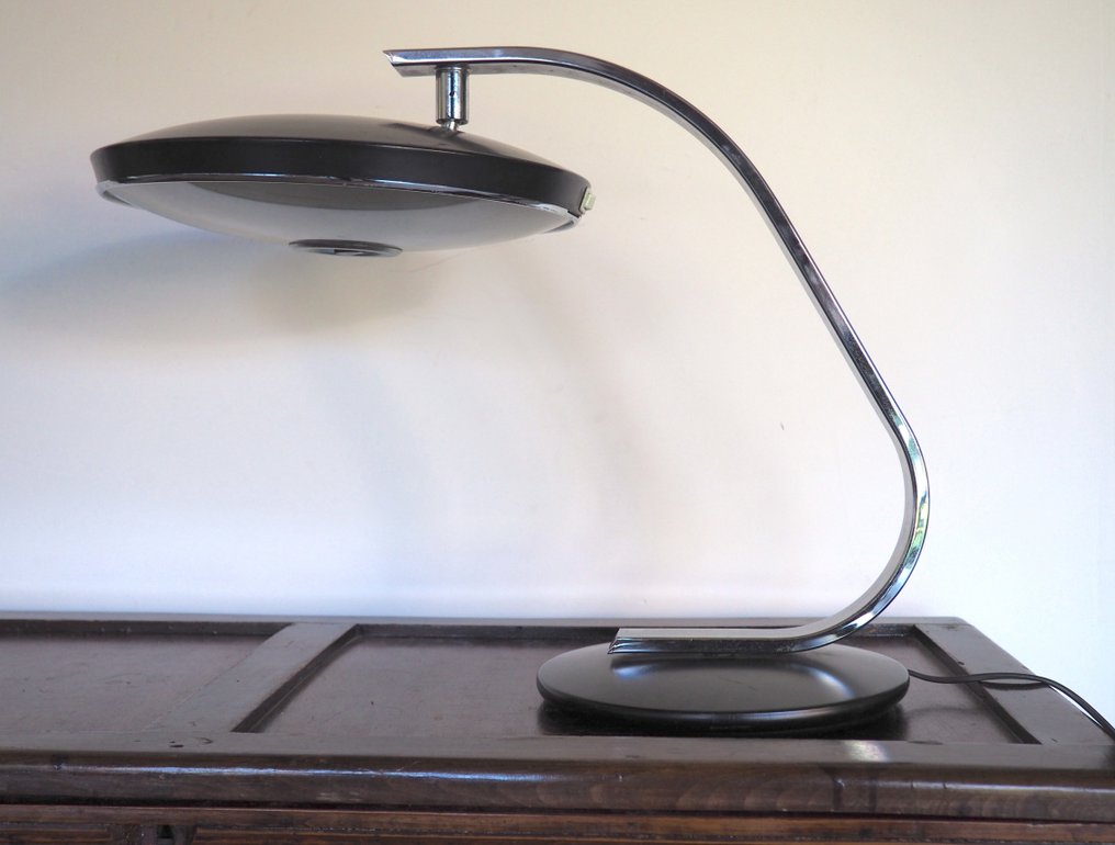 Fase - Luis Perez de la Oliva - Επιτραπέζιο φωτιστικό - 520c - Χάλυβας #3.2