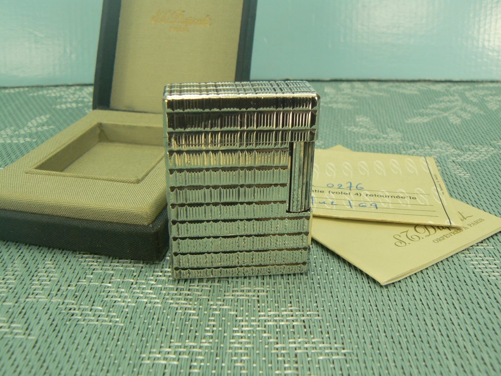 S.T. Dupont - Prince de Galle - Αναπτήρας τσέπης - Silver plated #1.0