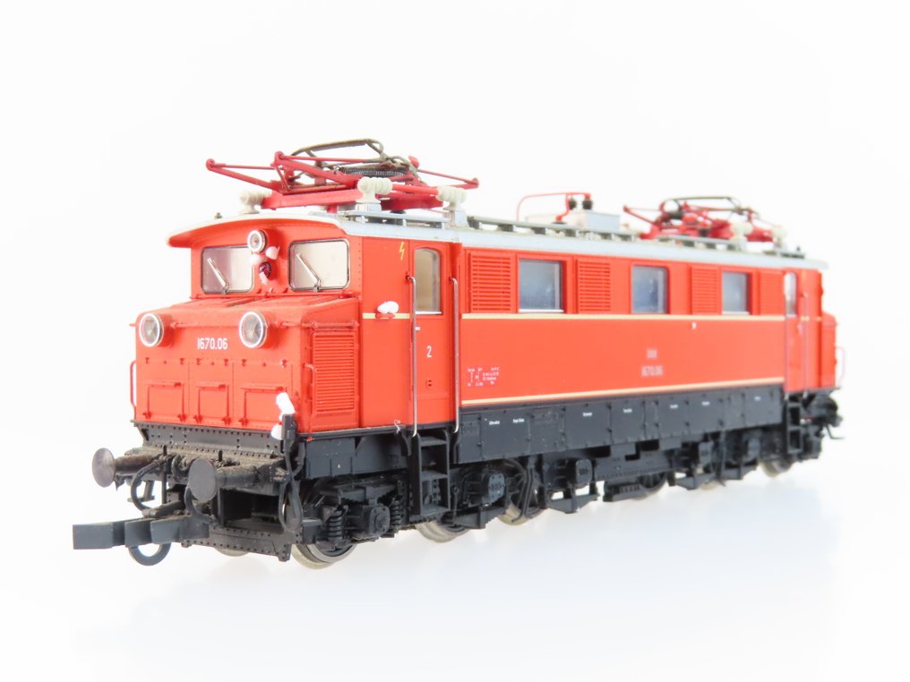 Roco H0 - 63670 - Ellokomotiv (1) - Rh 1670.06 - ÖBB #1.0