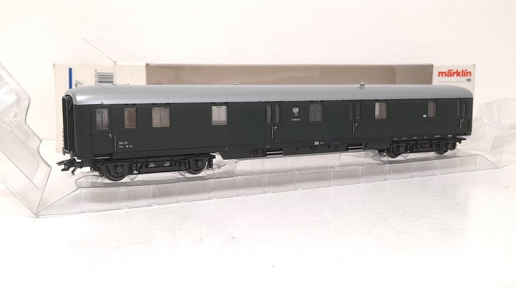 Märklin H0 - 43227/43267 - Modeltog passagervogn (2) - Hurtigtogsvogn / Skørtevogn - ÖBB #2.1