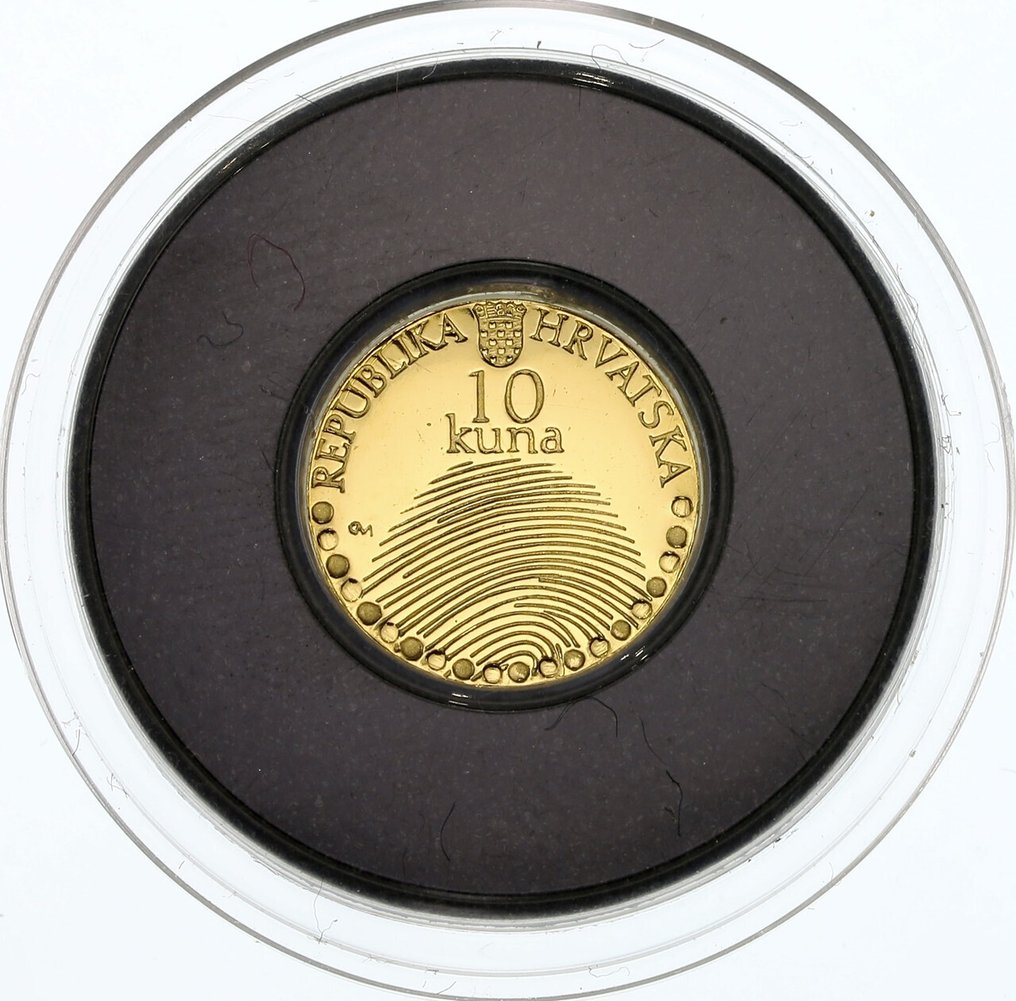 0,5 gram - Ouro .999 - Louis Braille - 2009  (Sem preço de reserva) #2.1
