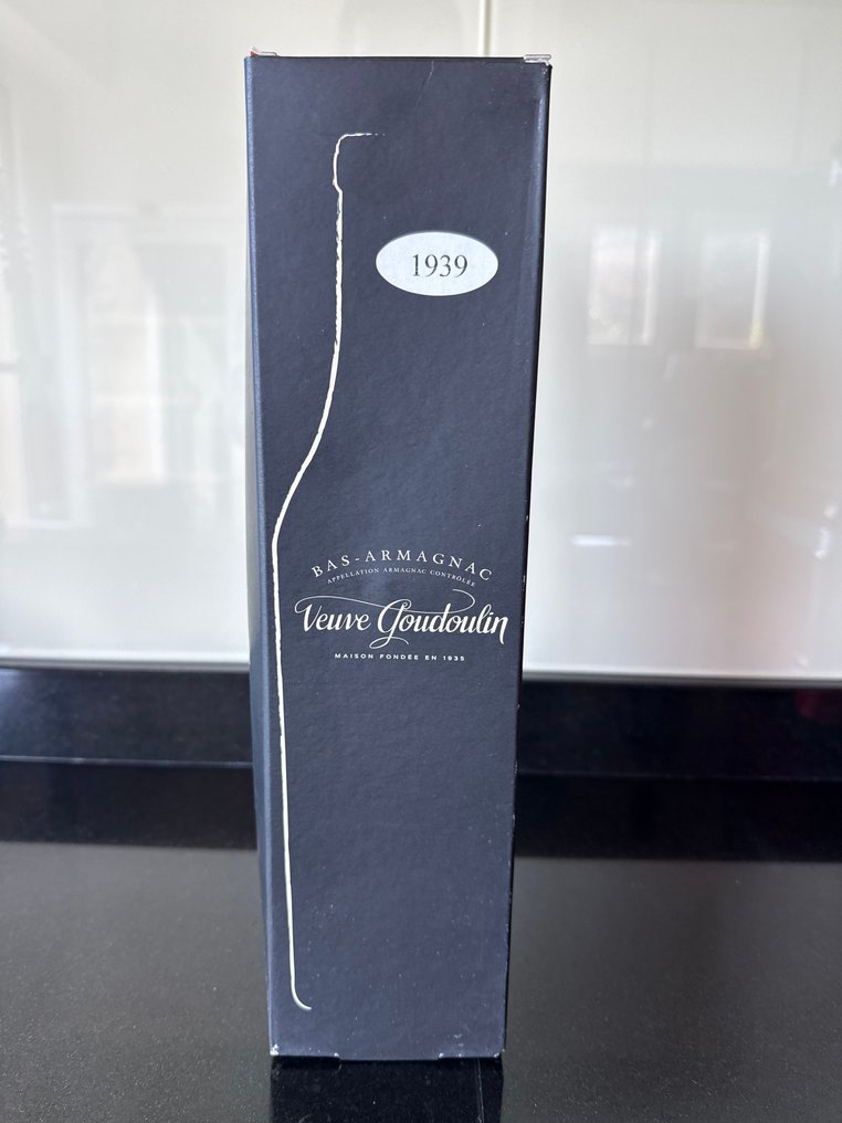 Veuve Goudoulin 1939 - Vieil Armagnac millésime - b. 2025 - 70cl #2.1