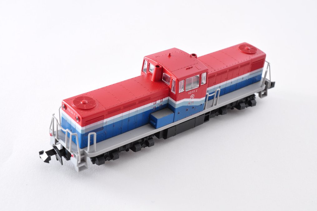 Kato N - 7004-1 - Junayksikkö (1) - Keiyo Rinkai Railway KD55-7 dieselveturi - JNR #2.1