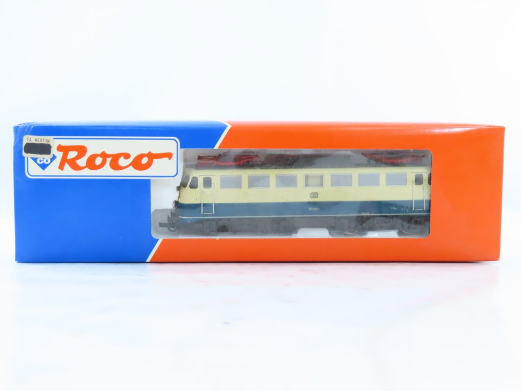 Roco H0轨 - 63701 - 电力机车 (1) - BR 110 '熨烫褶皱' - DB #4.3