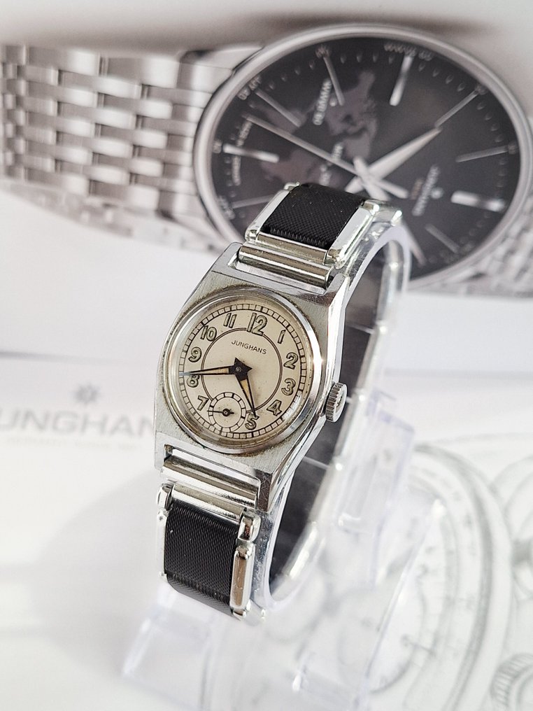 Junghans - Military cal J 80 art deco - Ingen mindstepris - Mænd - 1950-1959  #1.0