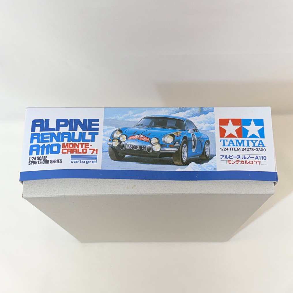 Tamiya 1:24 - 模型套件 - Alpine Renault A110 Monte-Carlo '71 - 24278 2005年老酒 #4.3