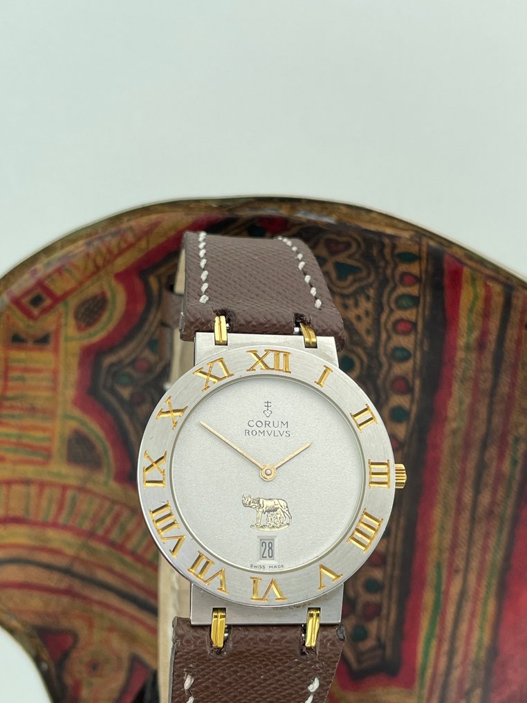 Corum - Romvlvs - Ref.43.903.21 V-48 - Engraved Roman Numerals - Date - Senza prezzo di riserva - Uomo - 2000-2010 #4.3