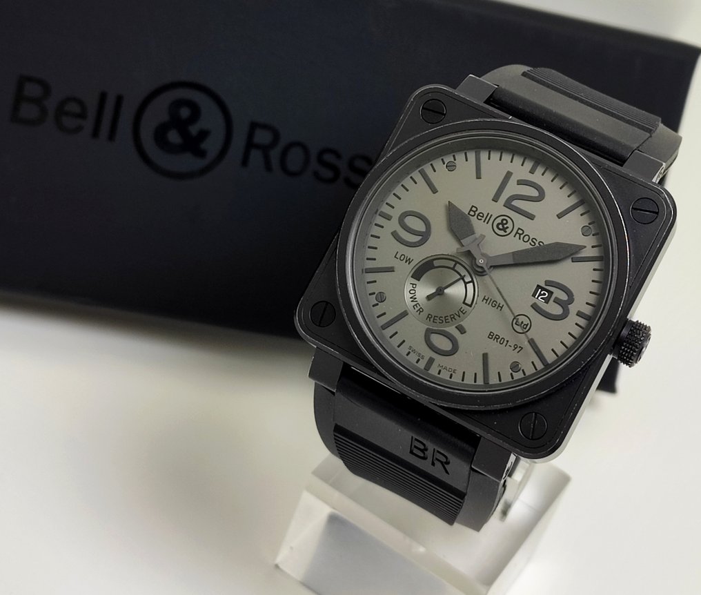 Bell & Ross - BR 01-97 Réserve de Marche “Limited Edition” - BR0197-COMMANDO - Άνδρες - 2010-2020 #1.0