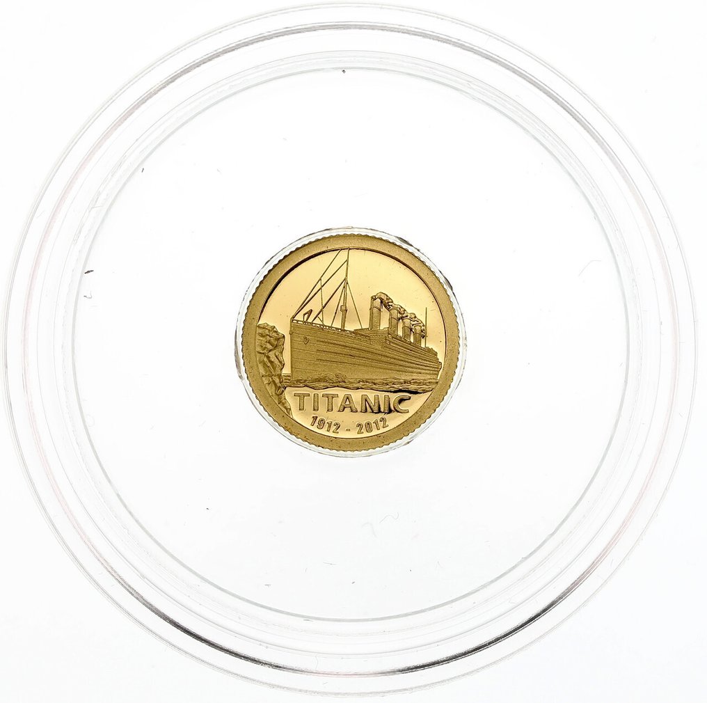 0,5 gram - Oro .999 - Titanic N.D.  (Sin precio de reserva) #1.0