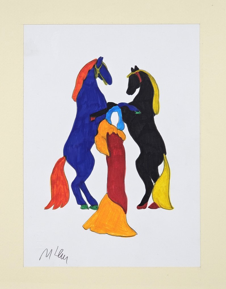 Marco Lodola (1955) - Senza Titolo #3.2