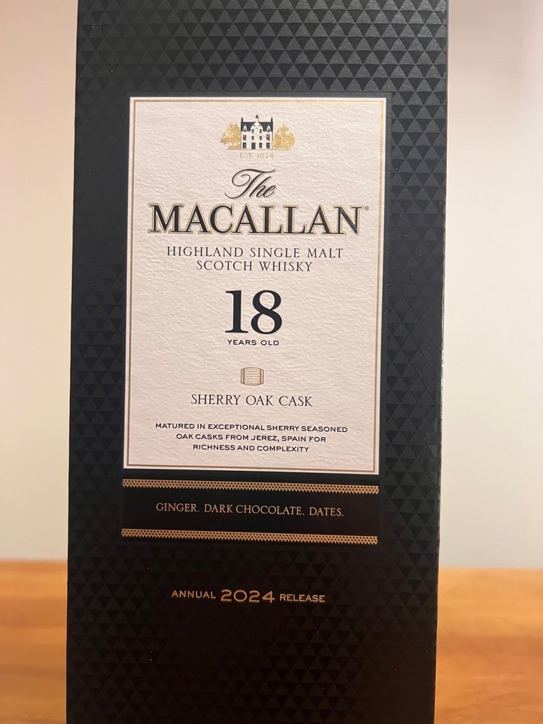 Macallan 18 years old Sherry Oak Cask 2024 Release  - 70 cl #4.3