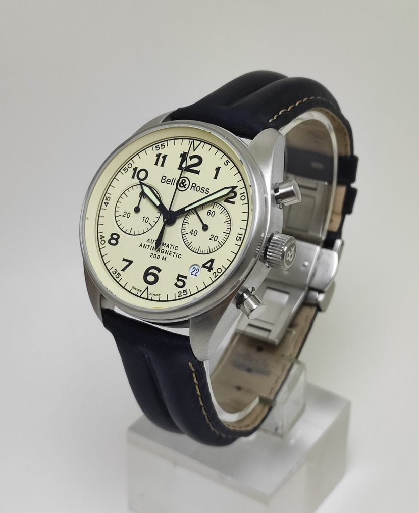 Bell & Ross - BR 126 Pilot Chronograph - Ref. 126.A - Homme - 2010-2020  #4.3