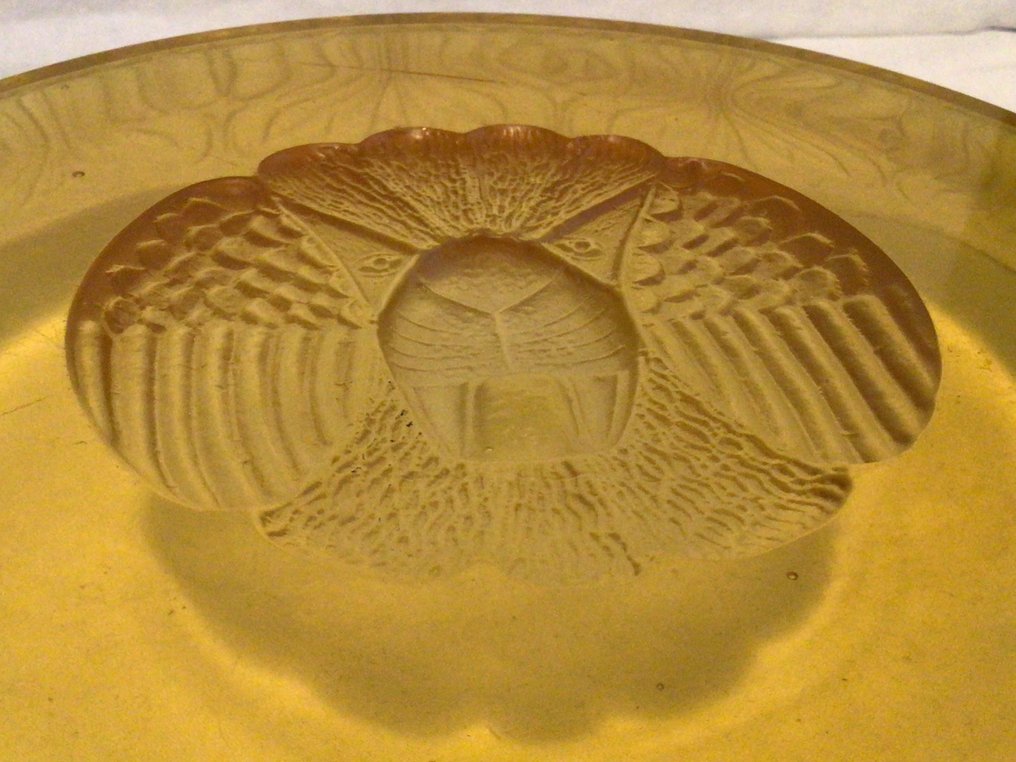 Pukeberg Glasbruk - Jules Henri Vernon - Πιατέλα - Γυαλί - Ο Λέων #4.3