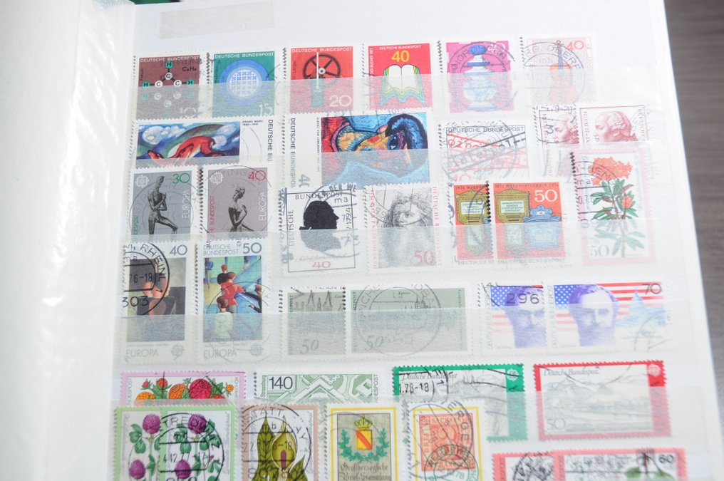 Γερμανία - Μεγάλη αναζήτηση με χιλιάδες γραμματόσημα σε συλλεκτικά λευκώματα (386 φωτογραφίες). #2.1
