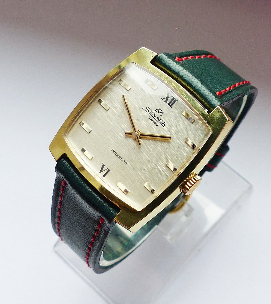 Silvana - Classic Tonneau 17Rubis - 沒有保留價 - 7640 - 男士 - 1960-1969  #1.0