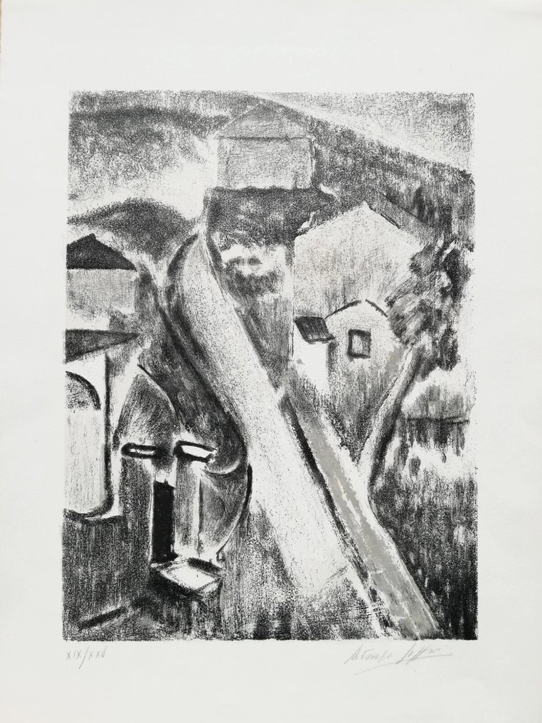 Ardengo Soffici (1879-1964) - Senza Titolo #1.0