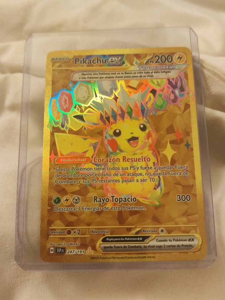 Pokémon - 1 Card - Pikachu 247/191 Artă completă - Scarlet & Violet - Surging Sparks #1.0