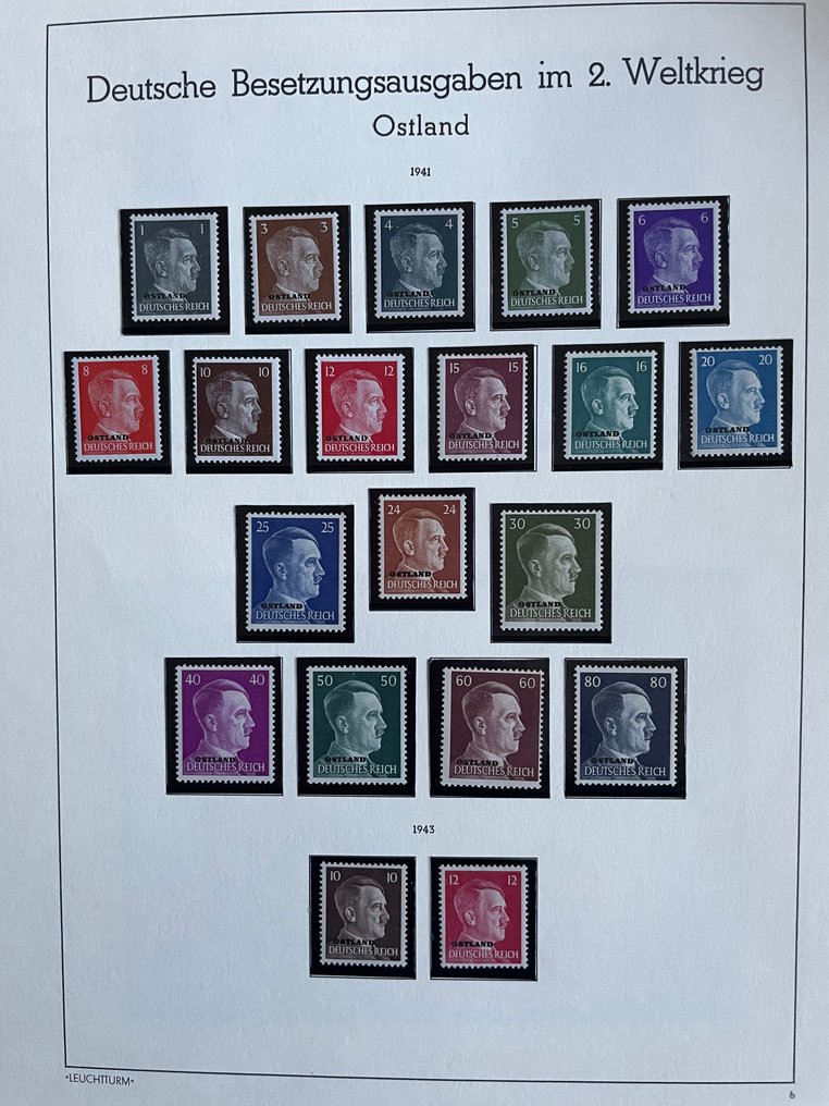 Imperio alemán  - Ocupación durante la Segunda Guerra Mundial en varias áreas completamente. #2.1