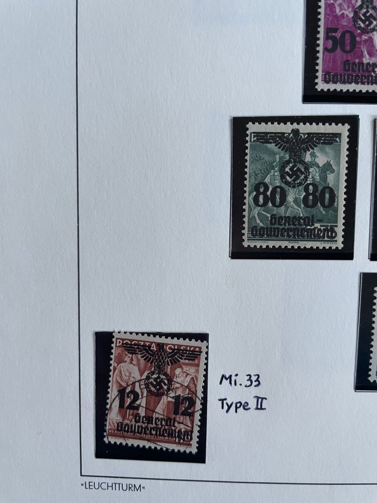 Governo geral  - Coleção completa com serviço e portes #3.2