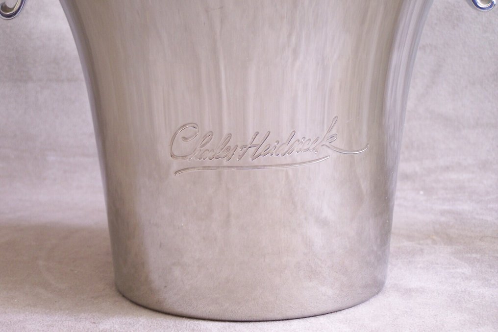 De luxe ijsemmer champagne emmer Charles Heidsieck - Wiadro - Inox, emaille #4.3