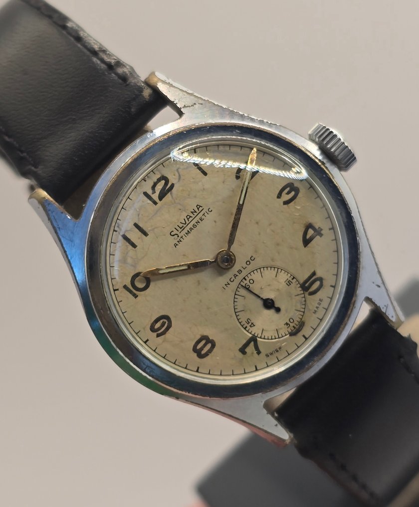 Silvana - Antimagnetic Incabloc Hand-wind - χωρίς τιμή ασφαλείας - 10012 - Άνδρες - 1900-1949  #3.2