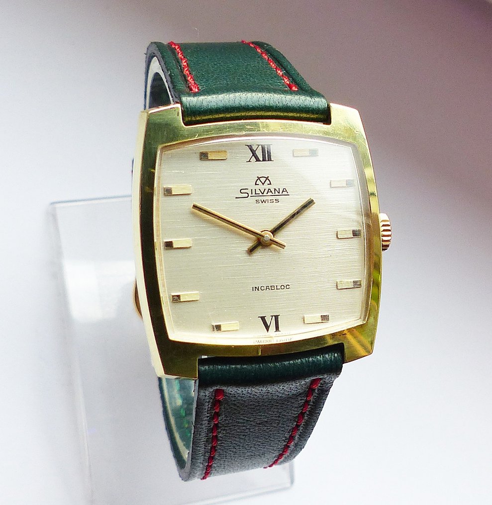 Silvana - Classic Tonneau 17Rubis - 沒有保留價 - 7640 - 男士 - 1960-1969  #4.3