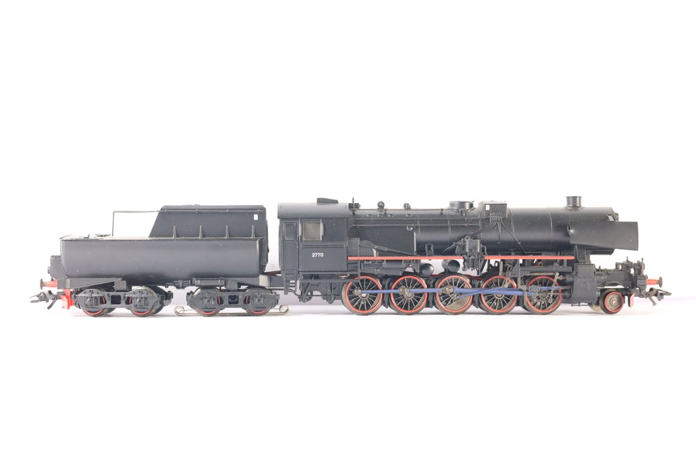 Märklin H0 - 3417 - 連煤水車的蒸汽火車 (1) - Serie 63（前身为 BR 52） - NSB #2.1