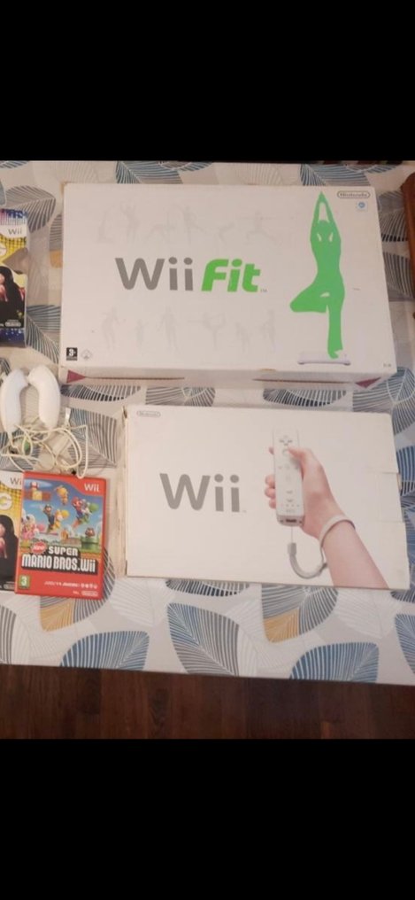 Nintendo - Wii - Pack Nintendo Wii with Wii Fit - Console per videogiochi + giochi - Nella scatola originale #3.2