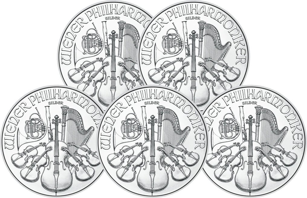 5 Troy Ounce - Hopea .999 - Philharmonique 2026 - 155,5 gram - fine silver #1.0