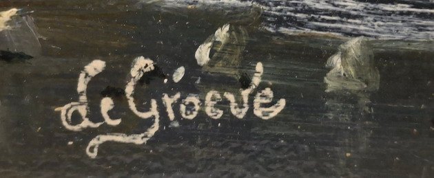 De Groeve (XX) - Schaatsers aan de toren #2.1