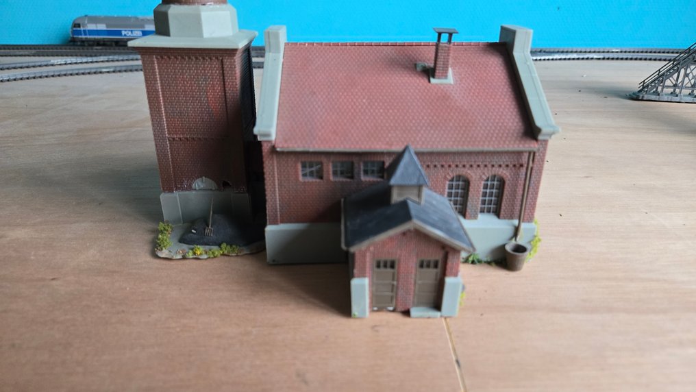 Kibri H0 - 37224 - Model train buildings (1) - Boiler house #1.0