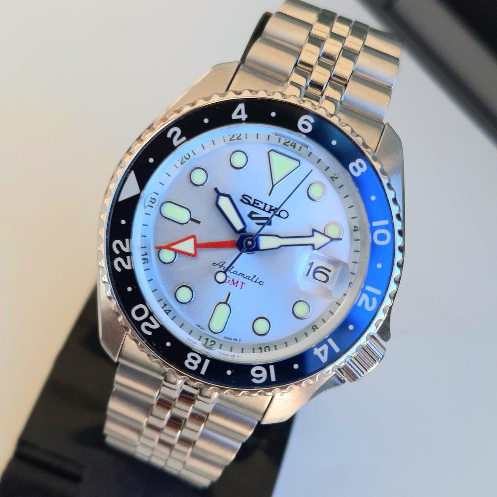 Seiko - 5 GMT Automatic ice blue - 没有保留价 - SSK029 - 男士 - 2022 #4.3
