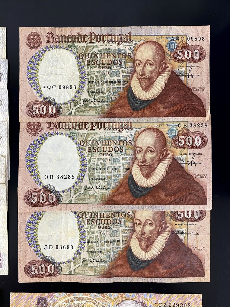 Portugal. - 19 banknotes - Various dates  (No reserve price) #4.3